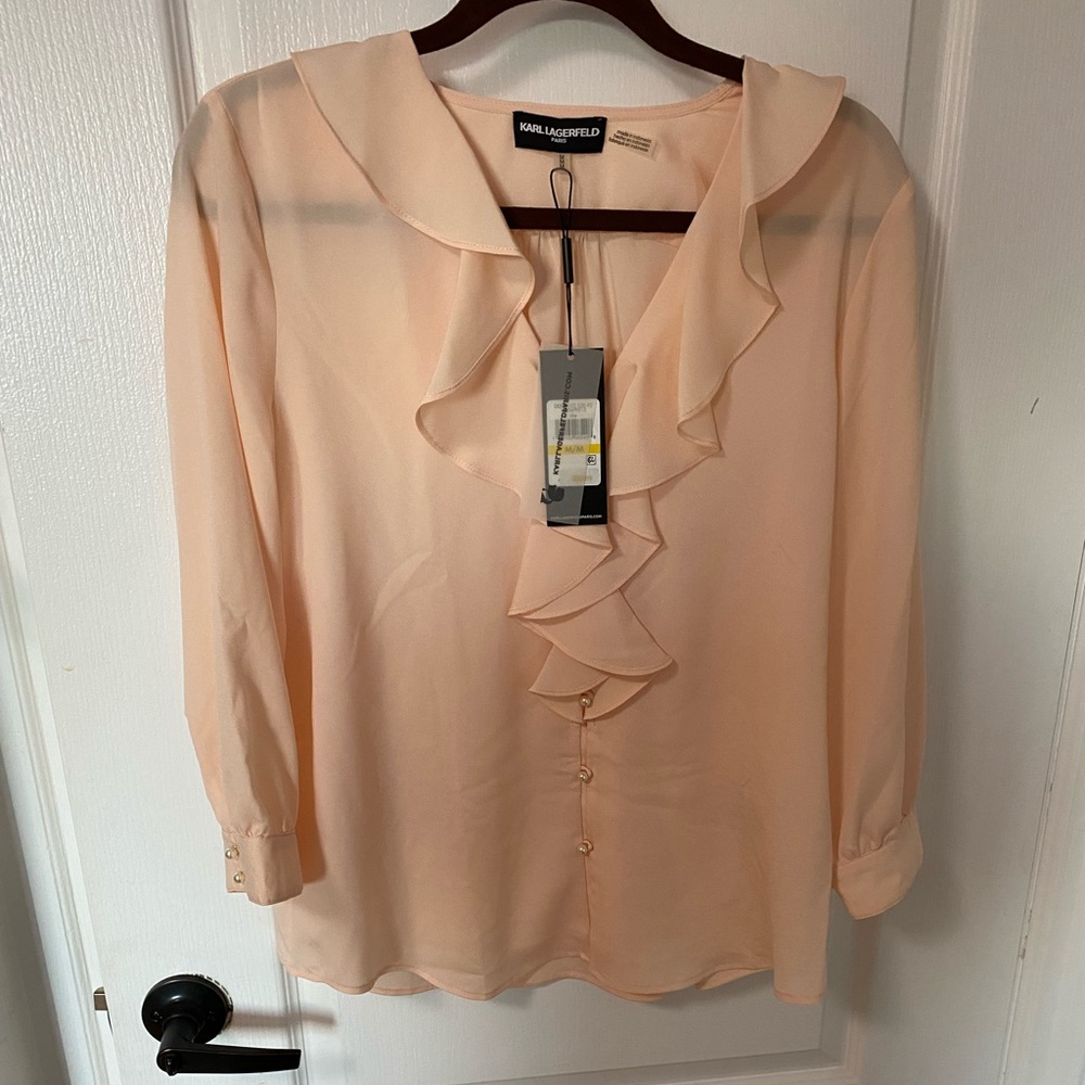NWT Karl Lagerfeld Blouse